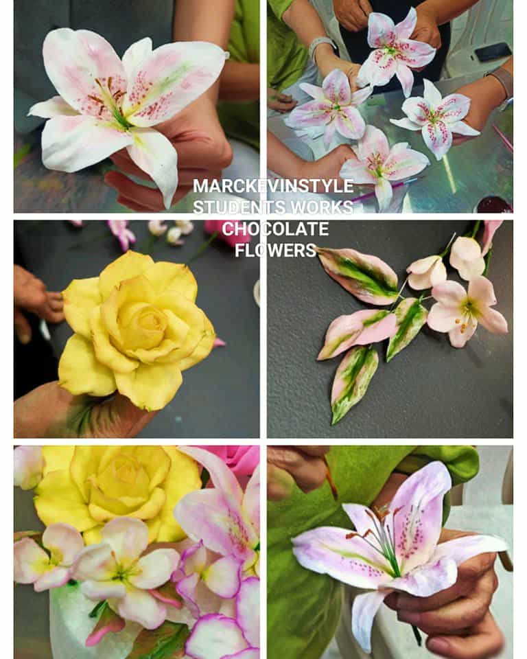 Realistic Sugar Flowers for Wedding Cakes – Beginner’s Class ( July 5 )
