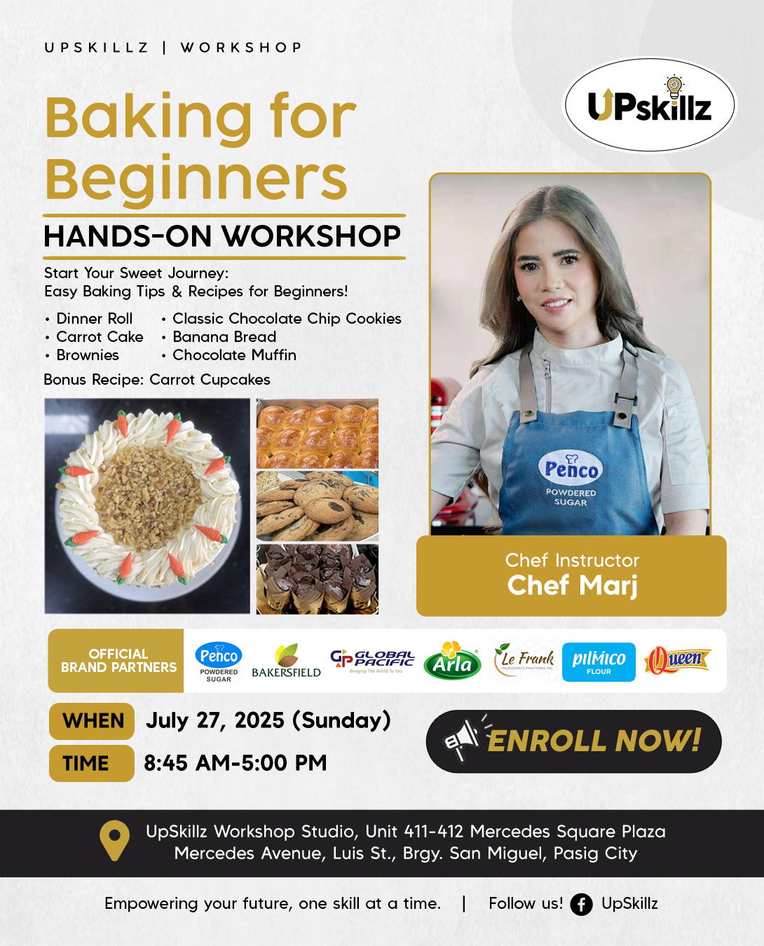 Baking for Beginners (July 27 )