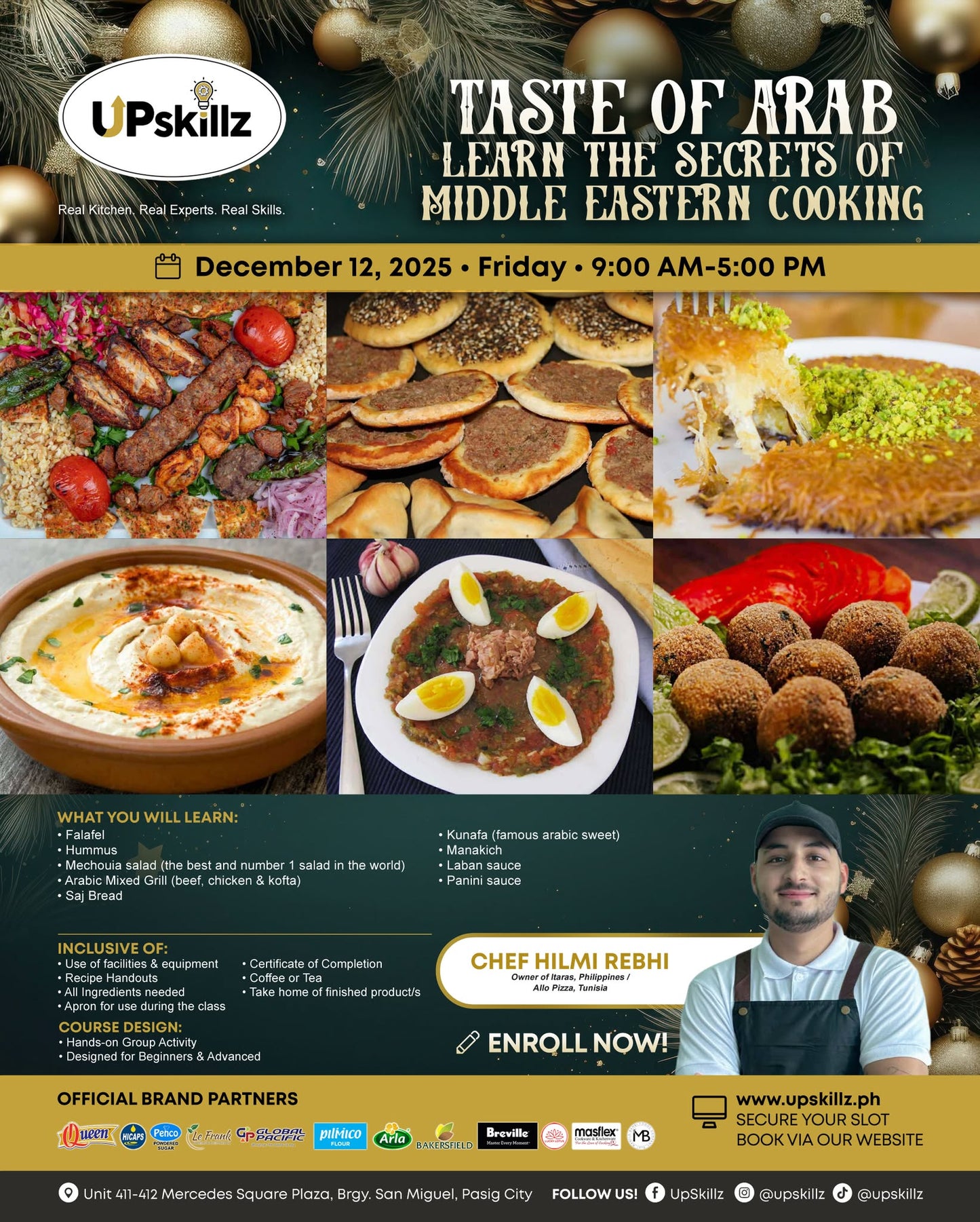 Middle Eastern Cooking Class