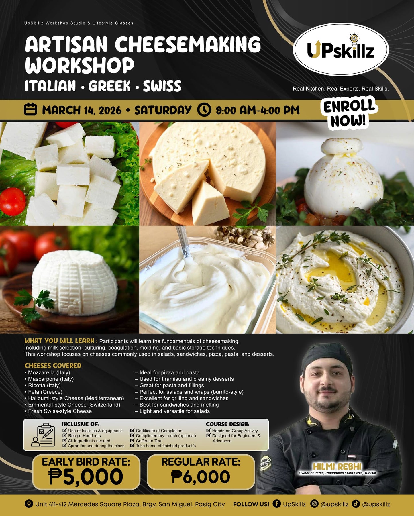 Artisan Cheese Making Workshop
