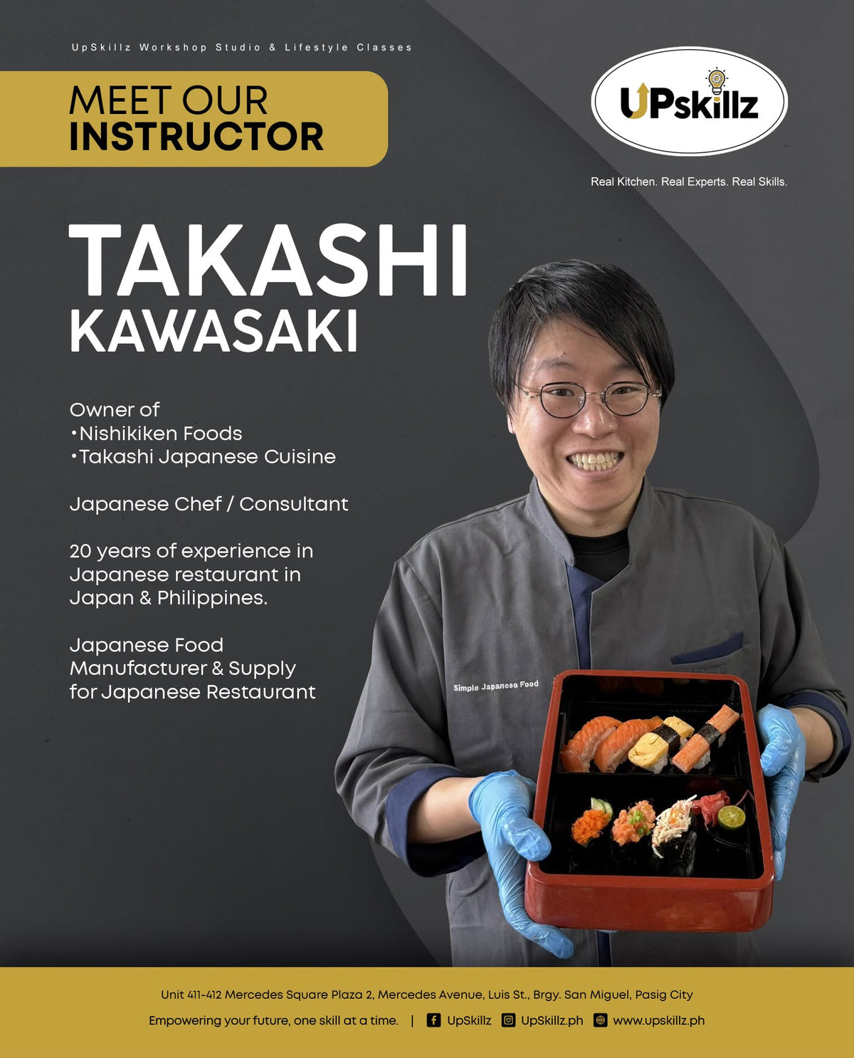 Authentic Japanese Home Cooking Masterclass - Aug 6