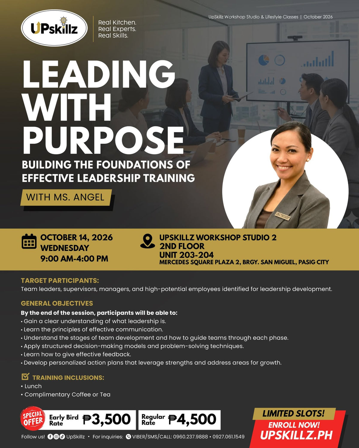 Leadership Development Workshop - Oct 14