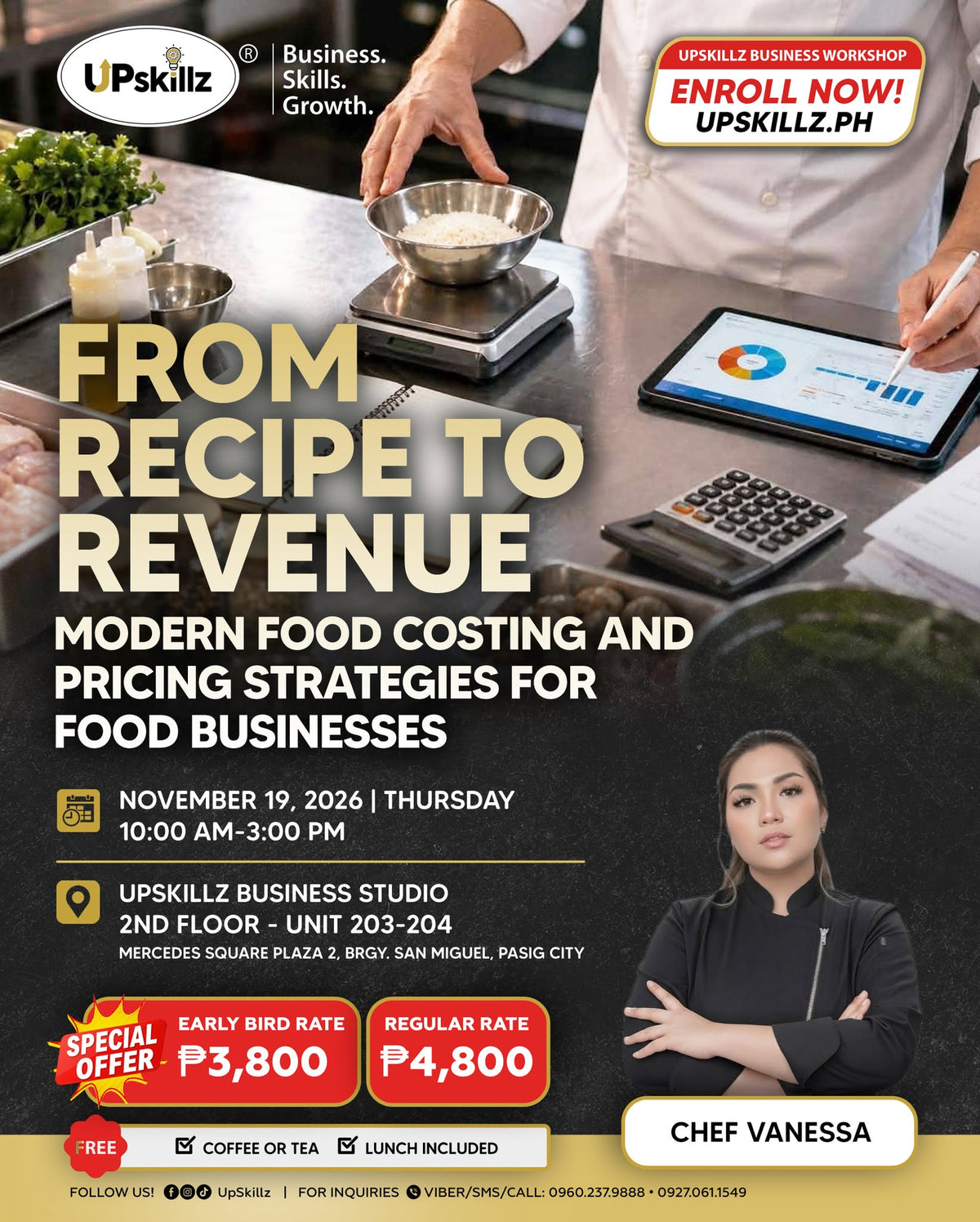 From Recipe to Revenue - Nov 19