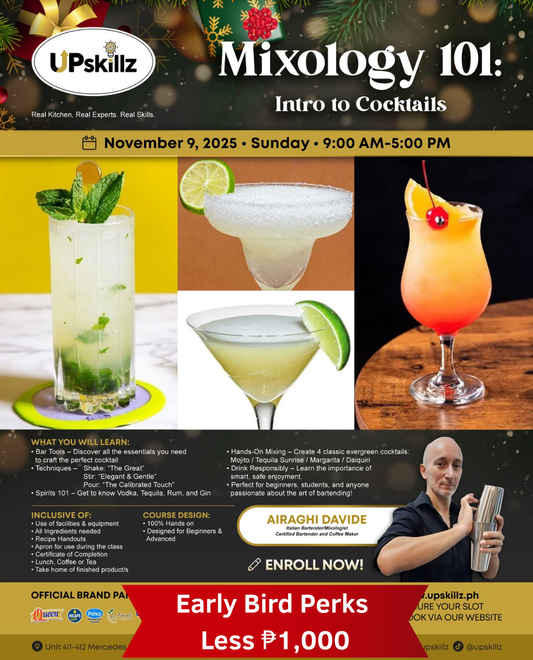 Mixology 101- Nov 9