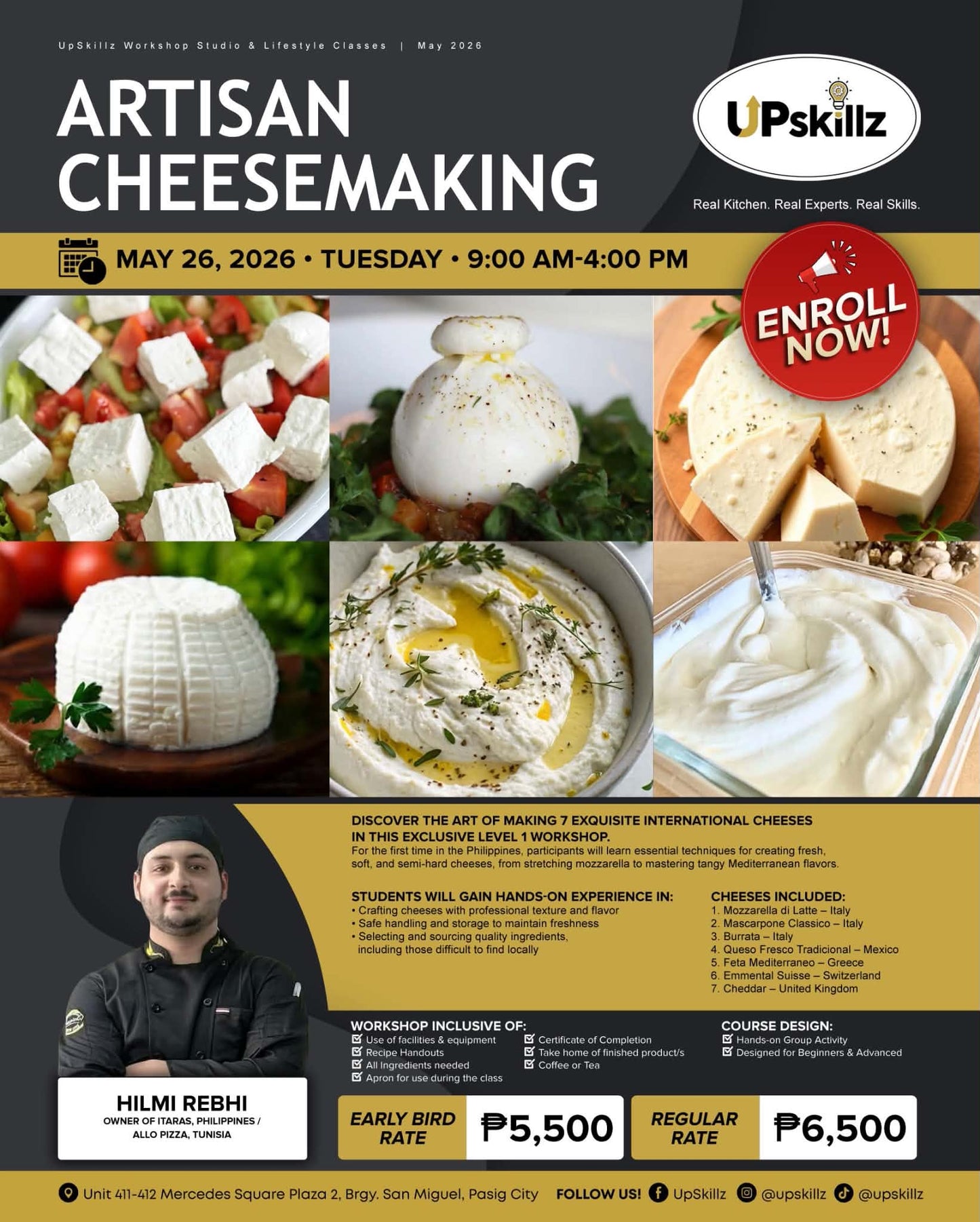 Artisan Cheese Making Workshop