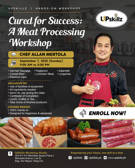 Meat Processing Workshop in Pasig Metro Manila