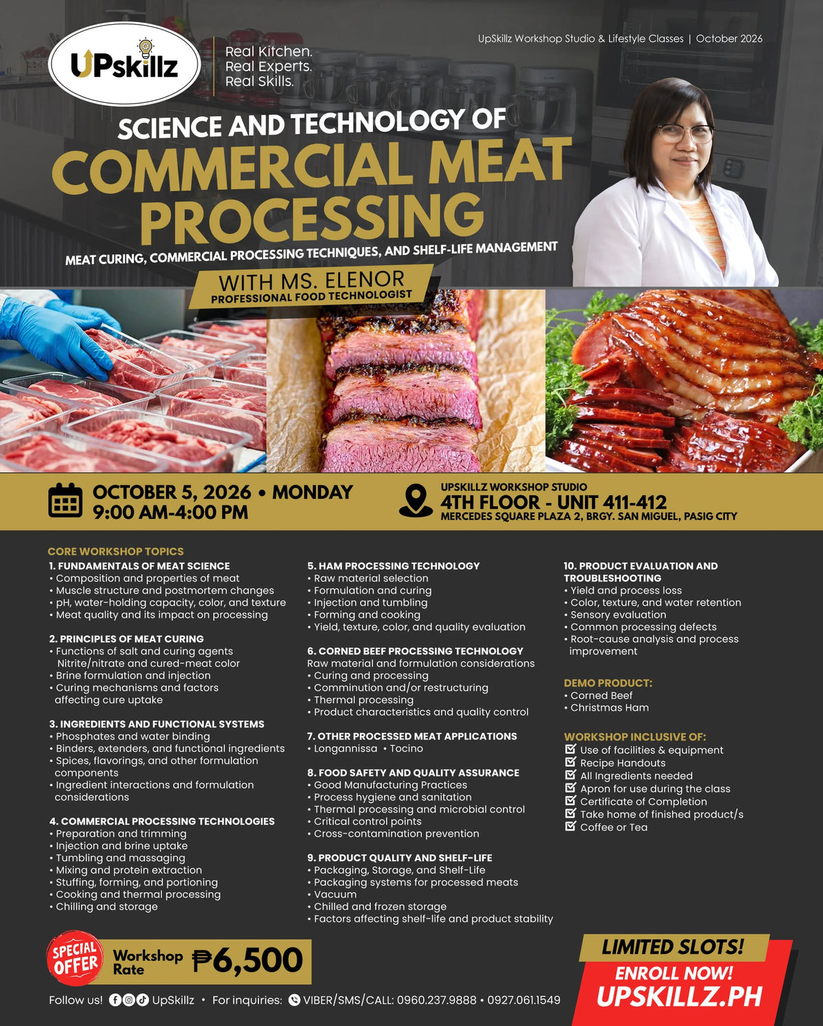 Commercial Meat Processing Foundation - Oct 5
