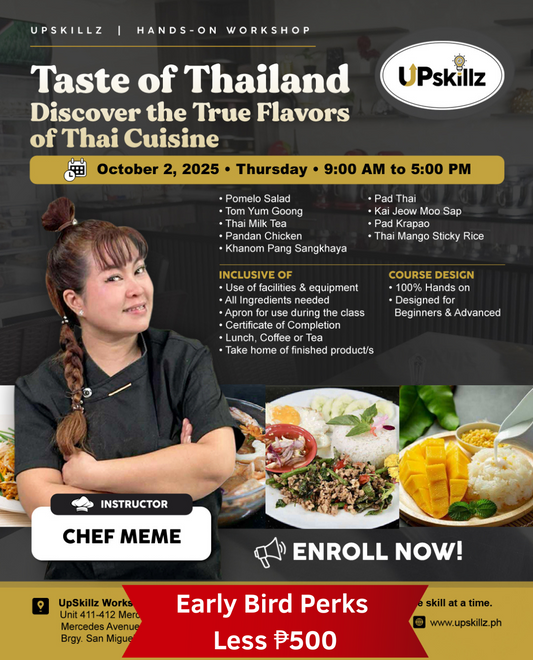 Thai Cooking Workshop ( Oct. 2 )