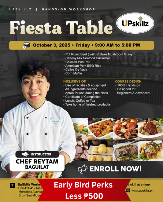 Fiesta Table Cooking Workshop ( Oct.3 )