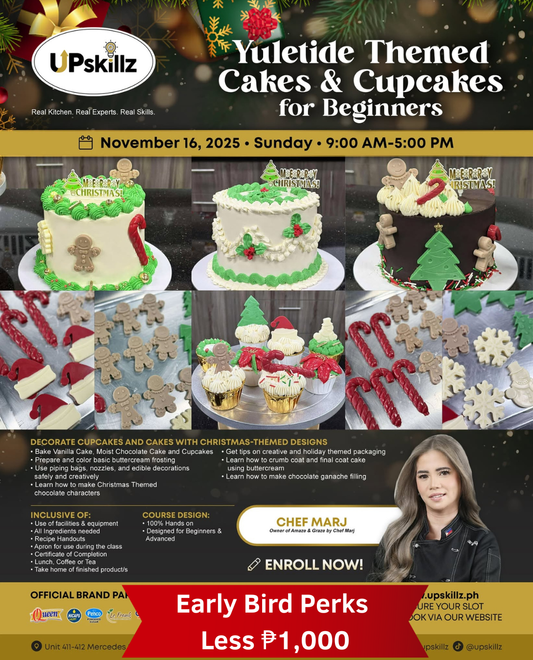 Yuletide Themed Cakes & Cupcakes- Nov 16