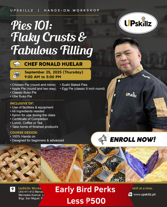 Pies 101 Workshop ( Sept. 25 )