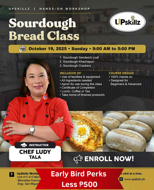 Sourdough Masterclass ( Oct. 19 )