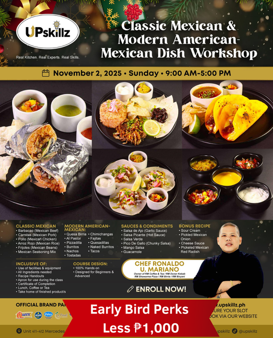 Mexican & Modern American Mexican Cooking Class- Nov 2