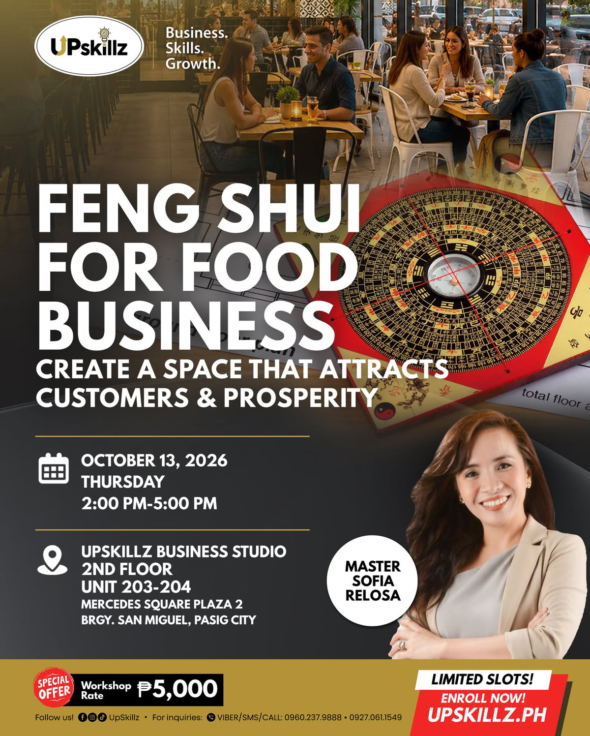 Feng Shui for Food Business - Oct 13