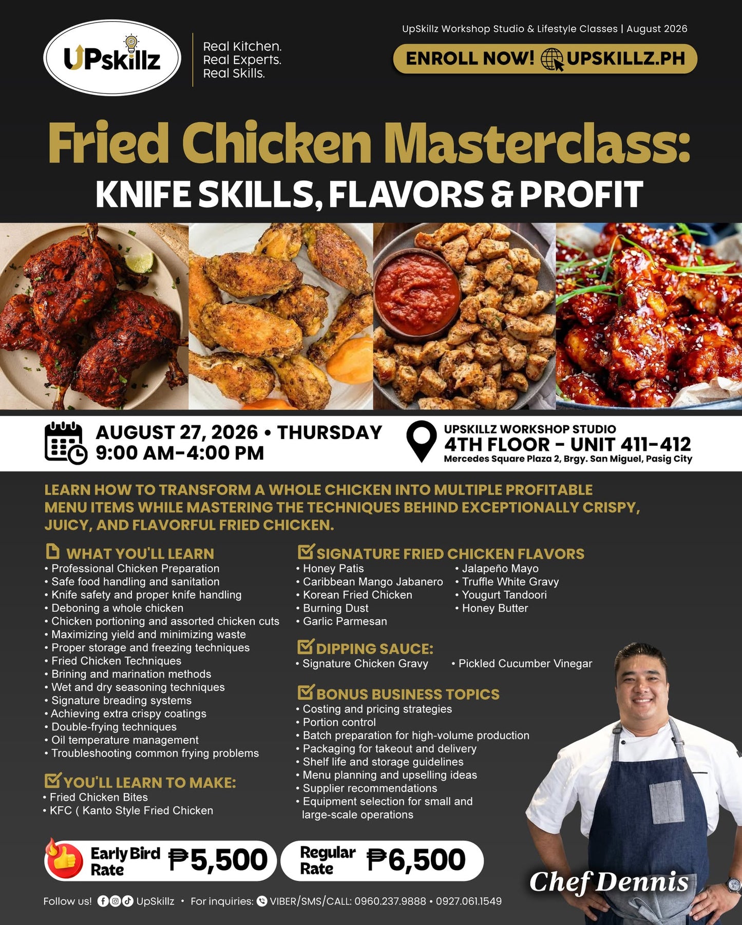 Fried Chicken Masterclass - Aug 27