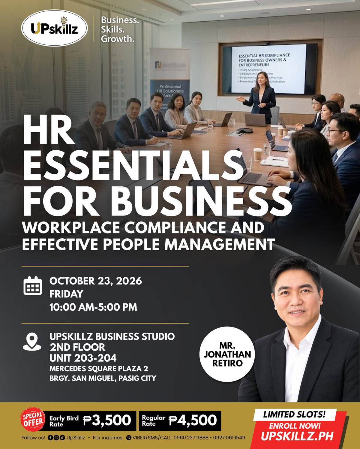 HR Essentials For Business - Oct. 23