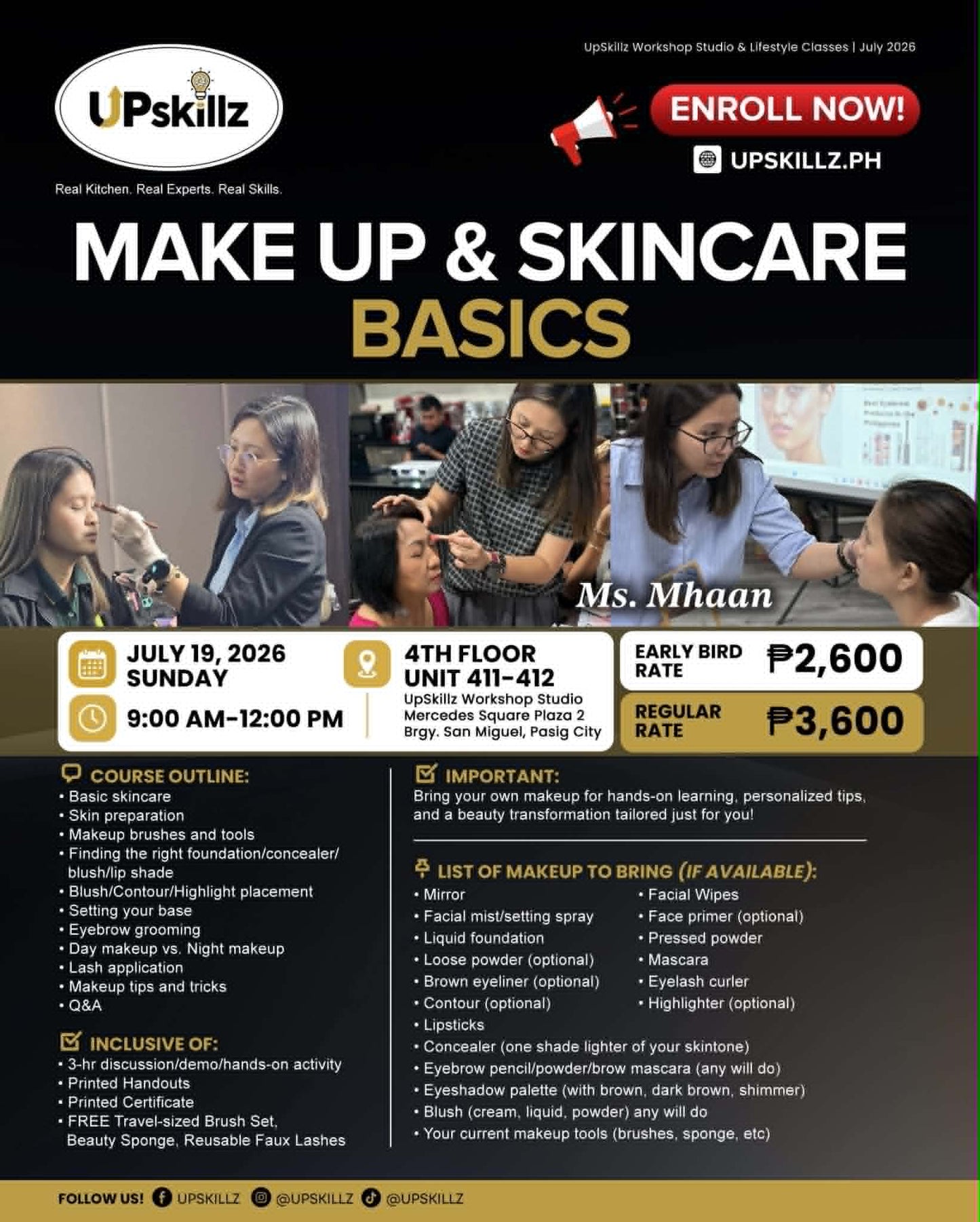 Make Up Class for Beginners