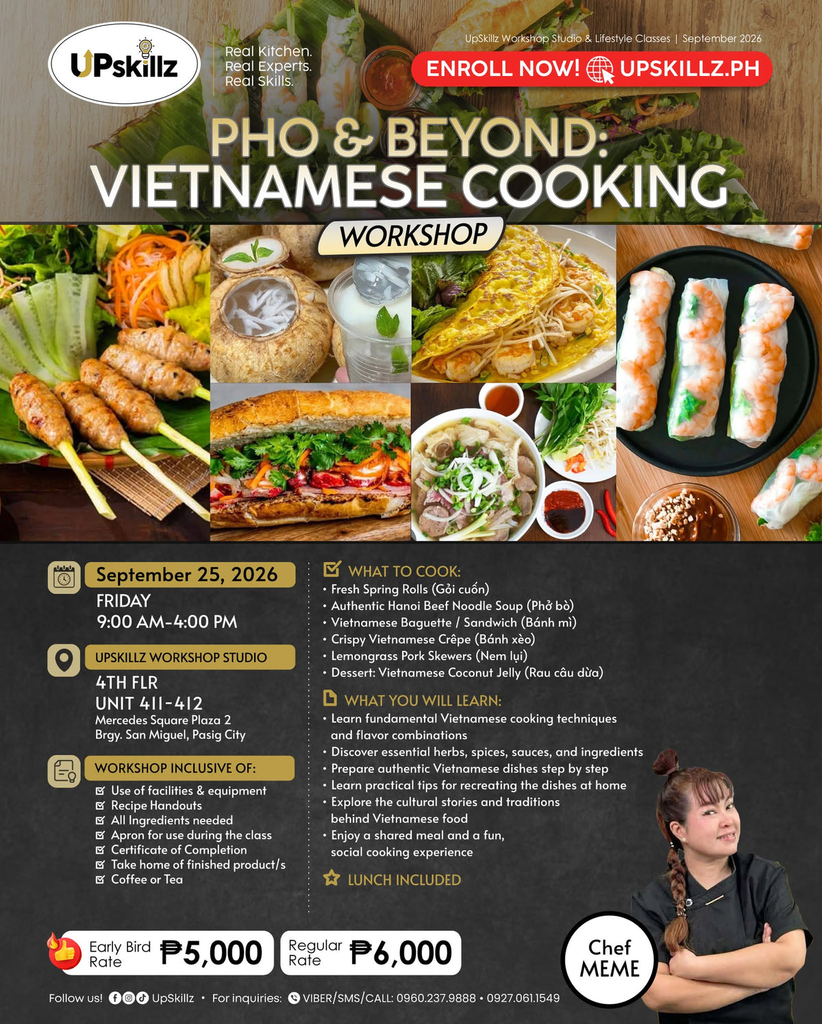 Pho & Beyond: Vietnamese Cooking Workshop - Sept 25