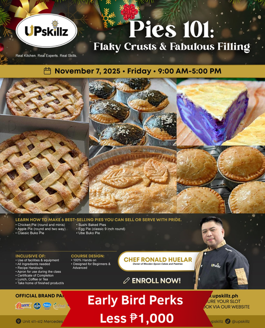 Pies 101 Workshop- Nov 7