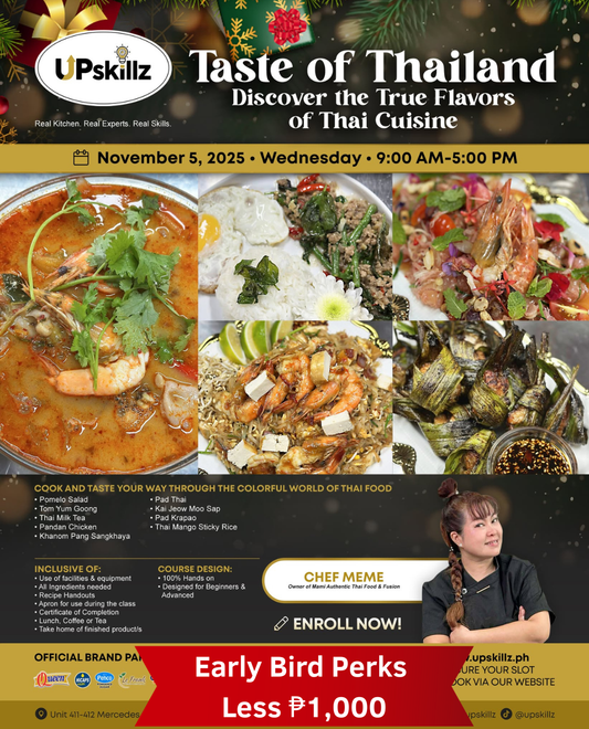 Thai Cooking Class- Nov 5