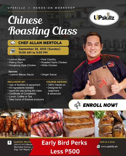 Chinese Roasting Class ( Sept. 28 )