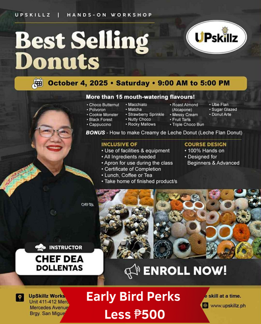Best Selling Donut Workshop ( Oct. 4 )