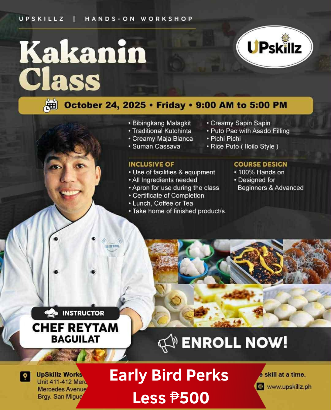Traditional Kakanin Class ( Oct. 24 )
