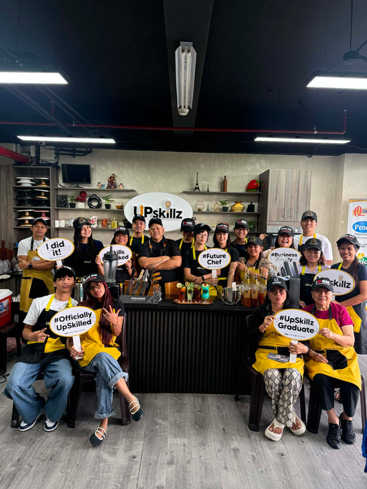 Boba & Cold Beverages Workshop in Pasig: Students Learn Café Drinks Rain or Shine