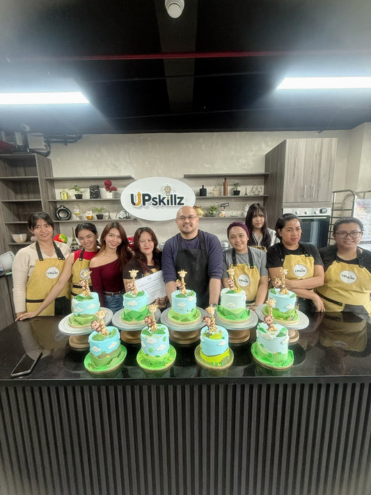 From Fear to Fondant: How Beginners Mastered Cake Art at Upskillz