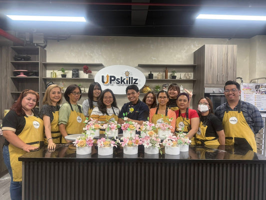 Turning Sugar into Art: Highlights from the Upskillz Sugar Flower Workshop with Chef Marc Kevin Reyes