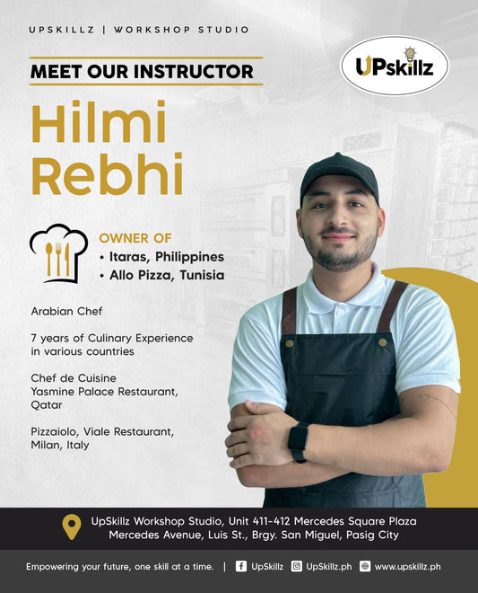Instructor Spotlight: Chef Hilmi Rebhi