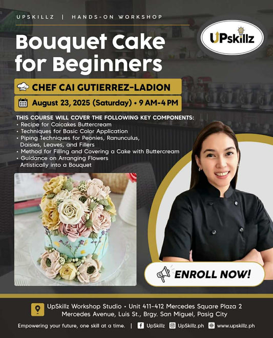 Bouquet Cake for Beginners ( Aug. 23 )