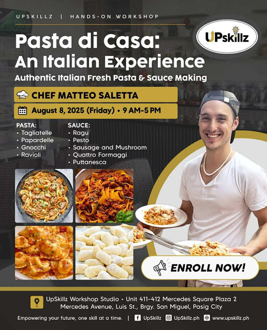 Pasta di Casa: An Italian Experience ( Aug. 8 )