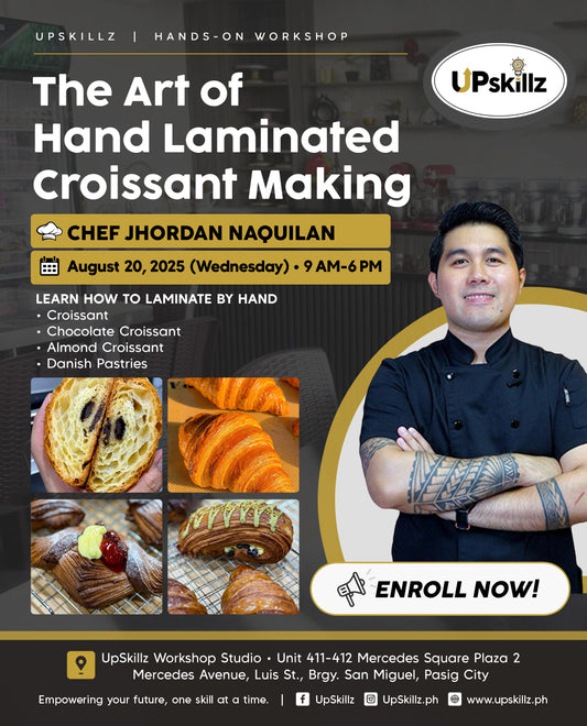 The Art of Croissant Making ( Aug. 20 )