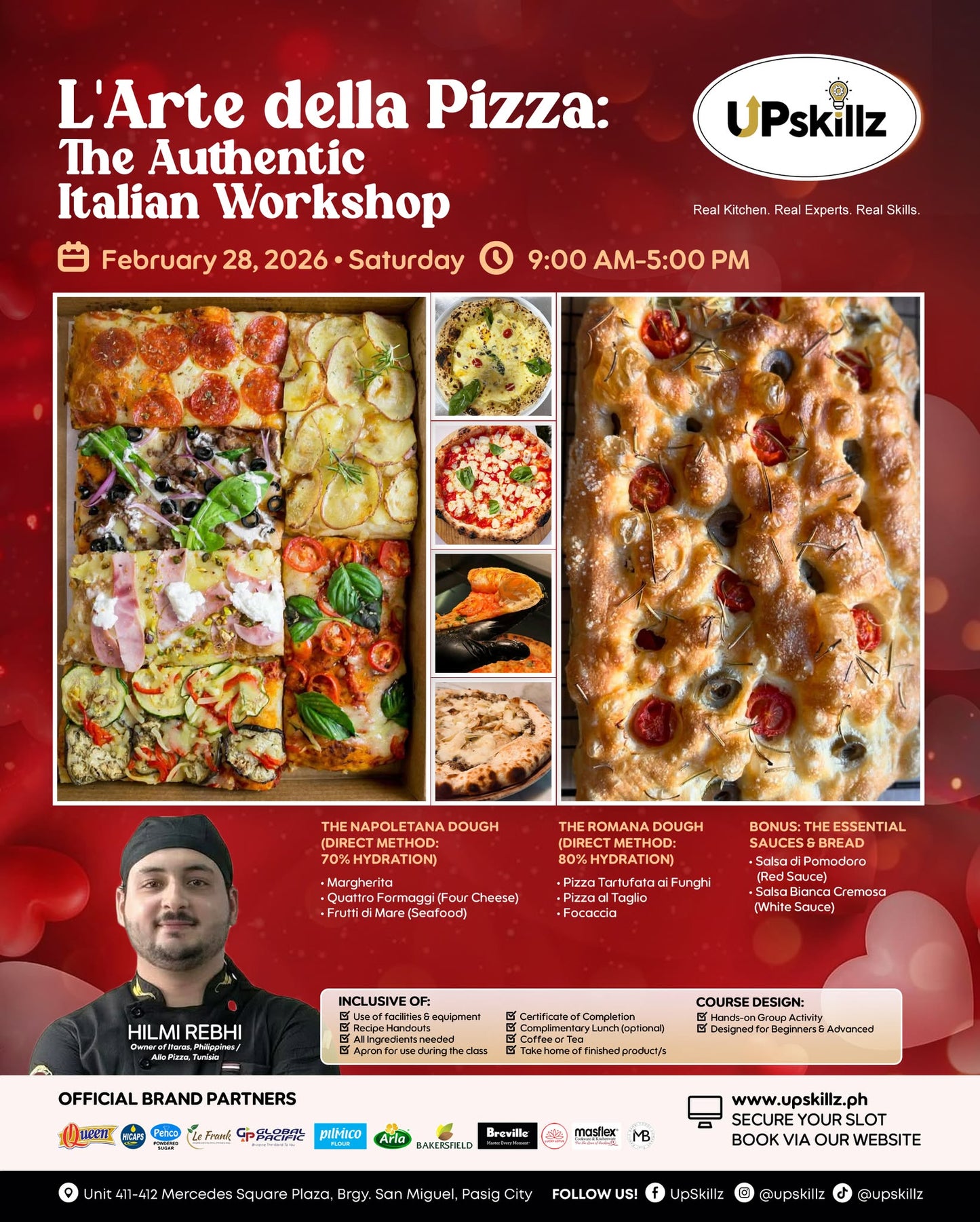 L'Arte delle Pizza: Italian Pizza Workshop