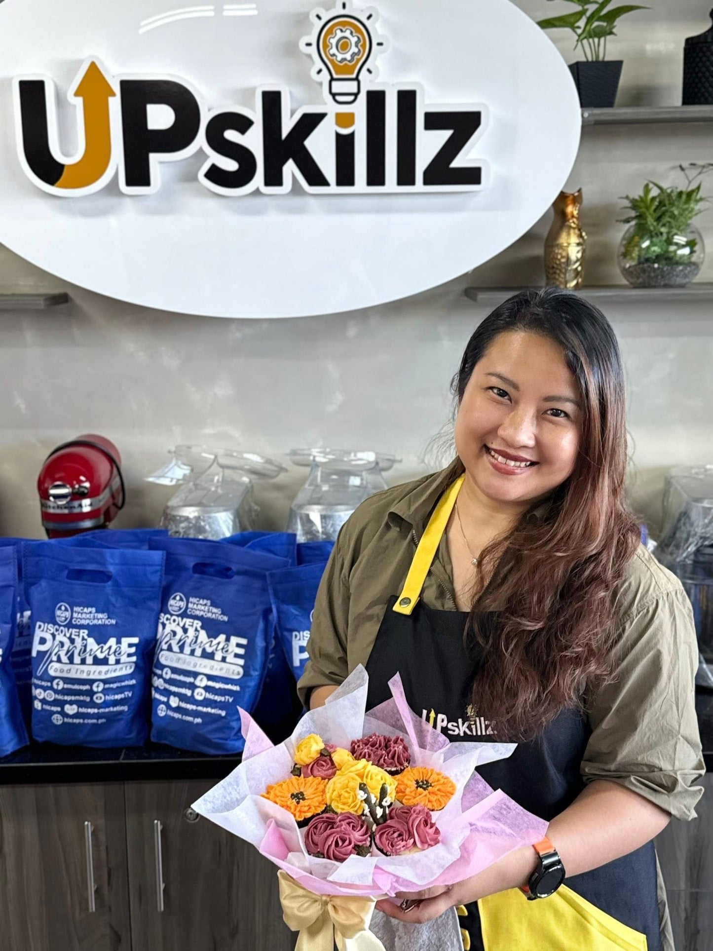 Flower Piping Class - Cupcake Bouquet Masterclass - Sept 11