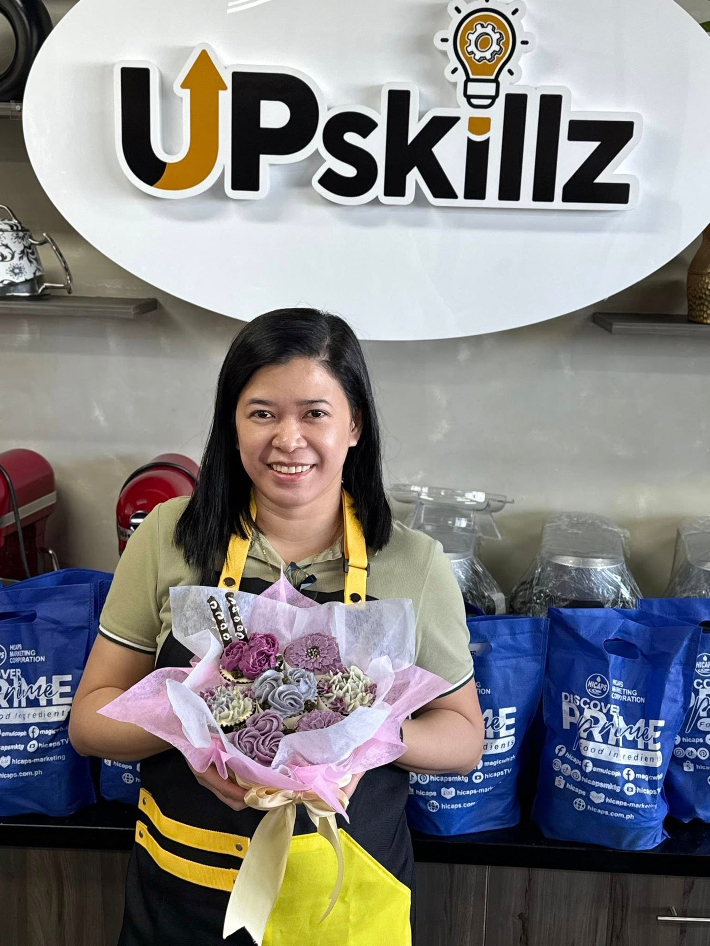 Flower Piping Class - Cupcake Bouquet Masterclass - Sept 11