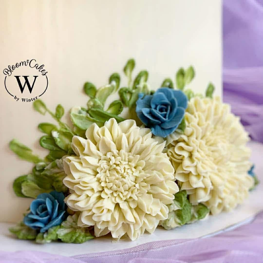 2 Tier Buttercream Flower Masterclass - June 30