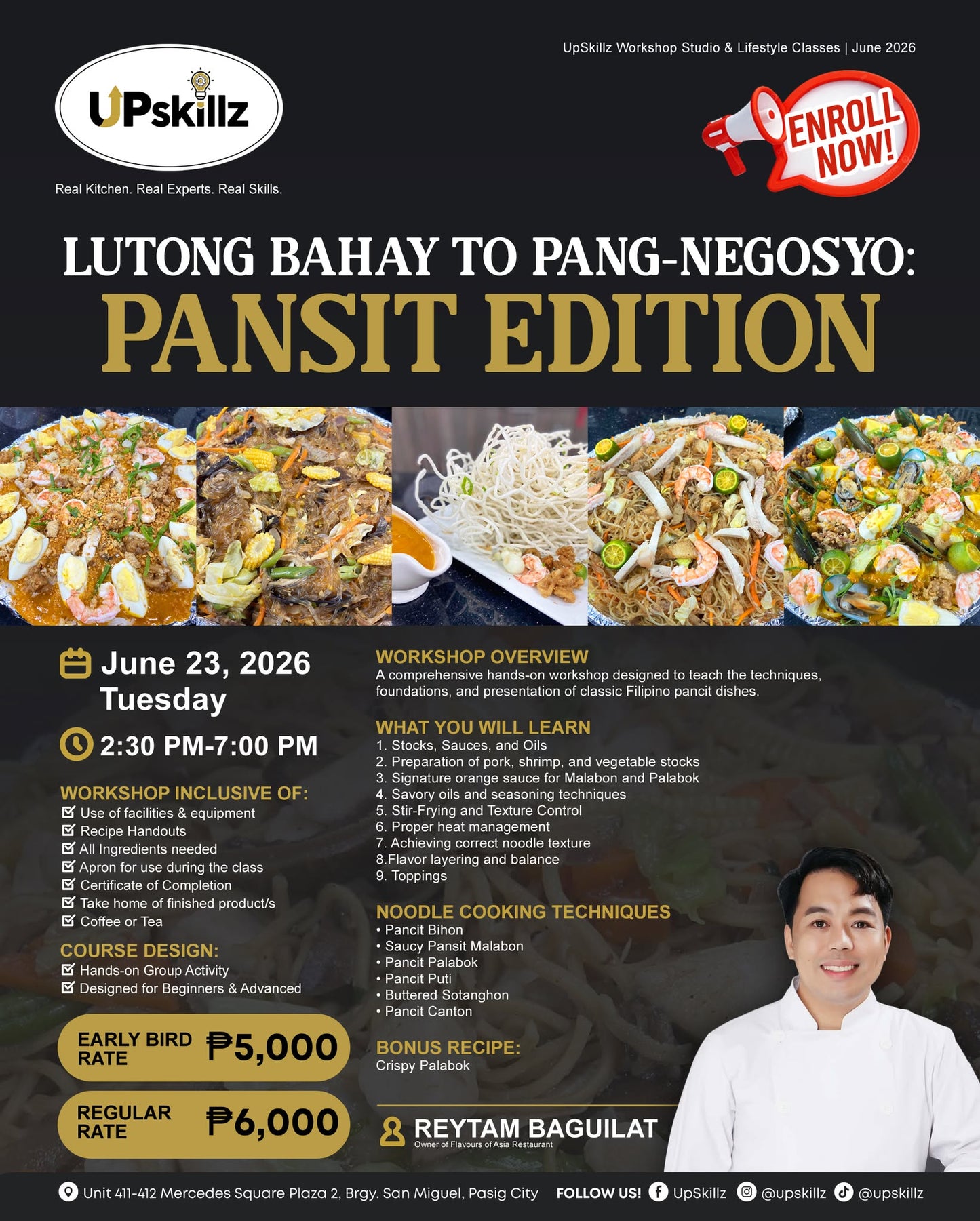 Lutong Bahay to Pang Negosyo: Pansit Edition- June 23