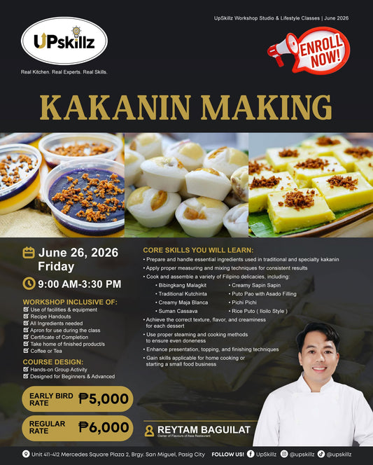 Kakanin Making Masterclass - June 26