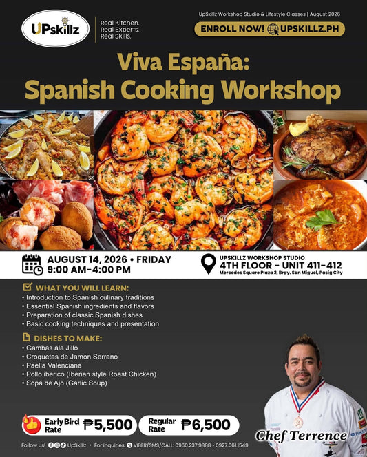 Spanish Cooking Workshop - Aug 14