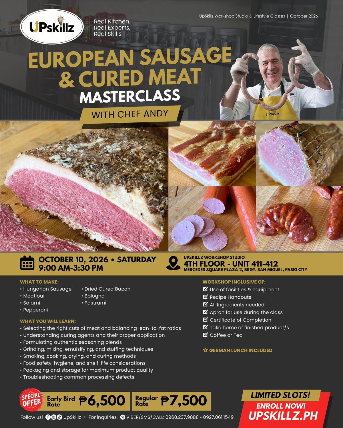 European Sausage and Cured Meat - Oct. 10