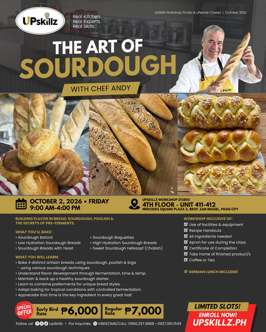 The Art of Sourdough Baking Class - Oct. 2