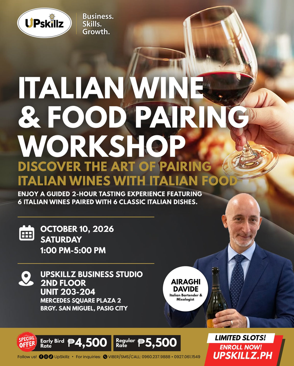 Wine & Food Pairing Workshop