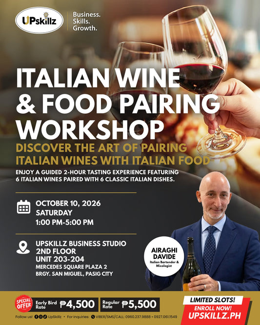 Wine & Food Pairing Workshop