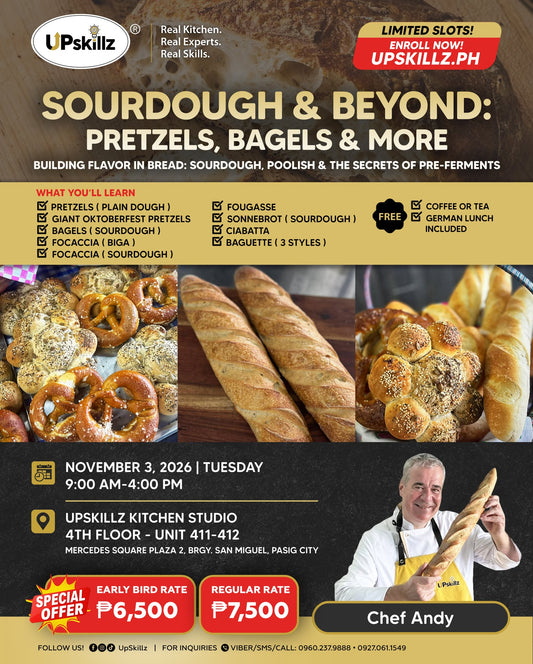Sourdough, Pretzels, Bagels and More- Nov. 3