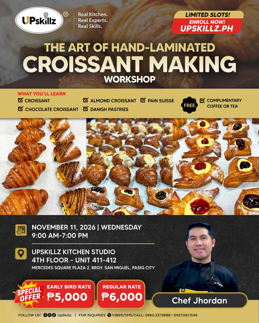 Croissant Baking Class for Beginners - Nov. 11