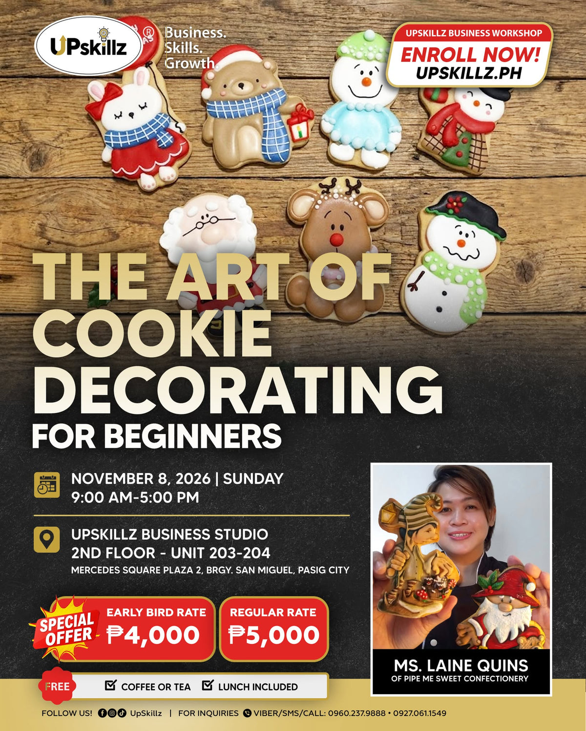 The Art of Cookie Decorating Nov. 8