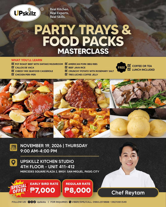 Party Trays and Food Packs Masterclass - Nov 19