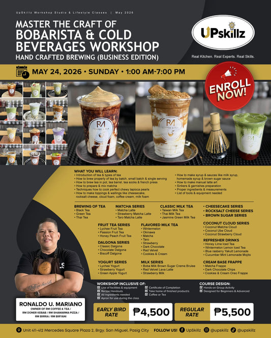 Bobarista Cold Beverages Workshop